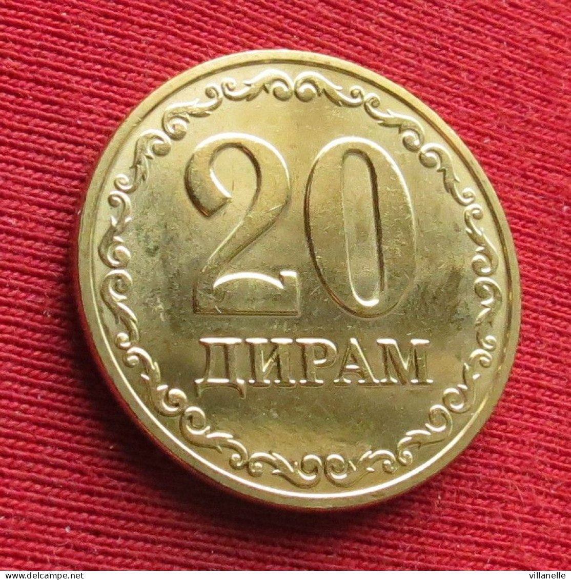 Tajikistan 20 Diram 2020 KM# 54 UNC Lt 1331 *VT Tajiquistão - Takiyistán