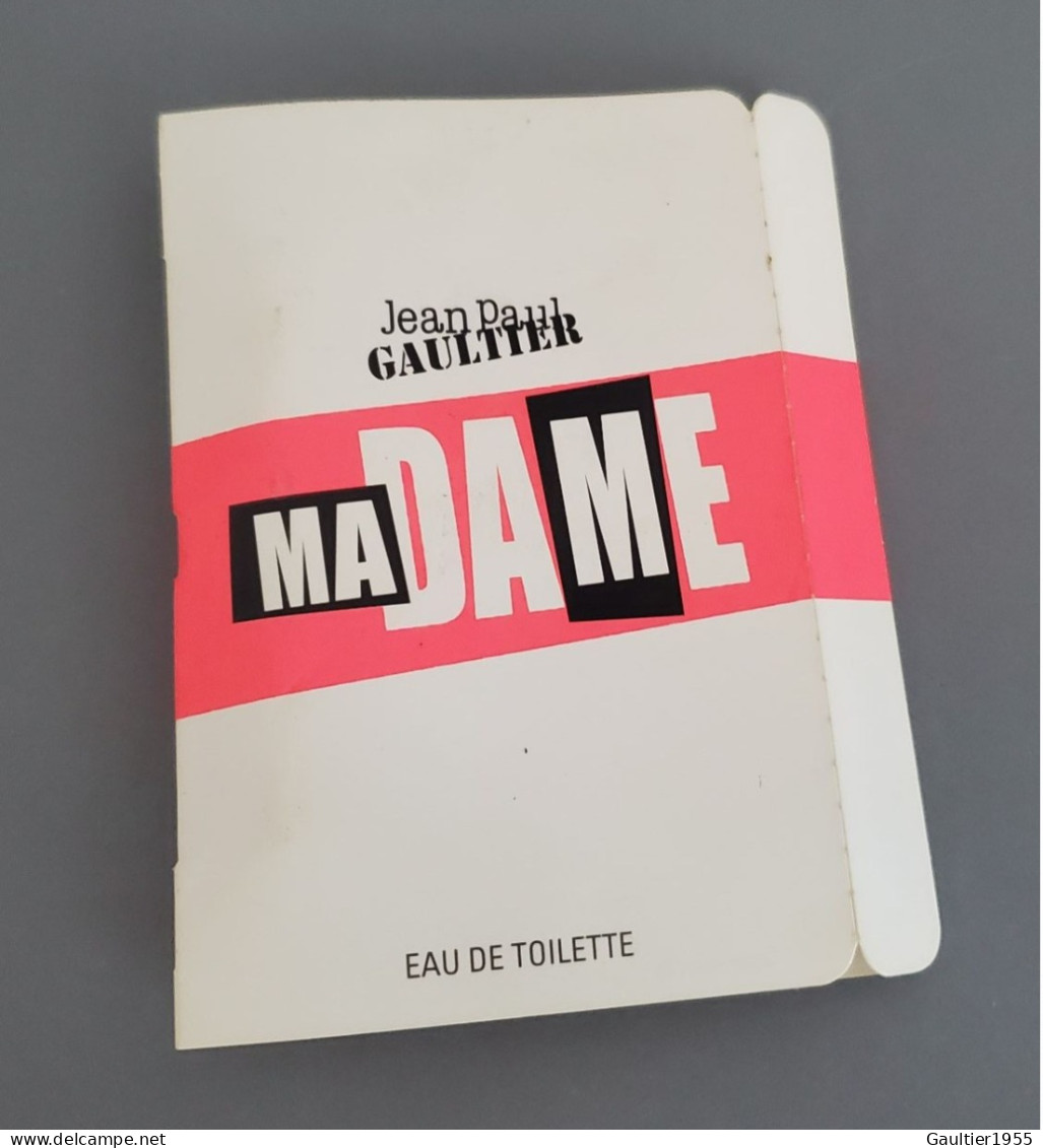 Echantillon Tigette - Perfume Sample - Madame De Jean Paul Gaultier - Perfume Samples (testers)