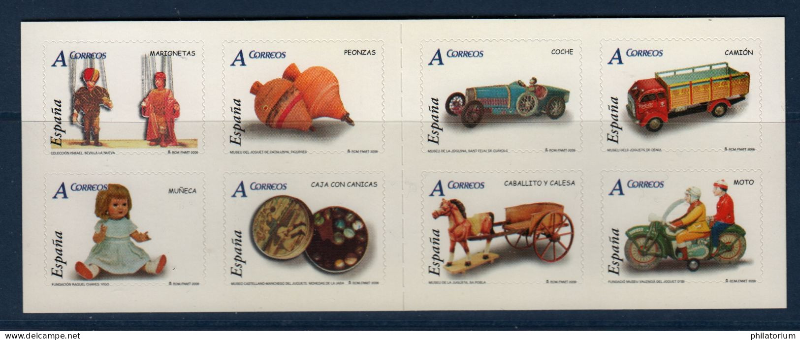 Espagne,Yv C3796, Mi MH0-20, **, Jouets De Noël, - Carnets