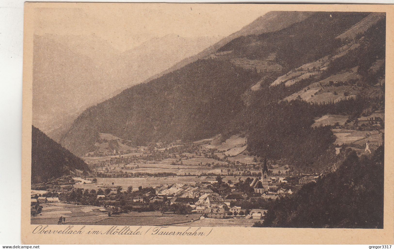 D7749) OBERVELLACH Im Mölltal - Tauernbahn ALT - Obervellach