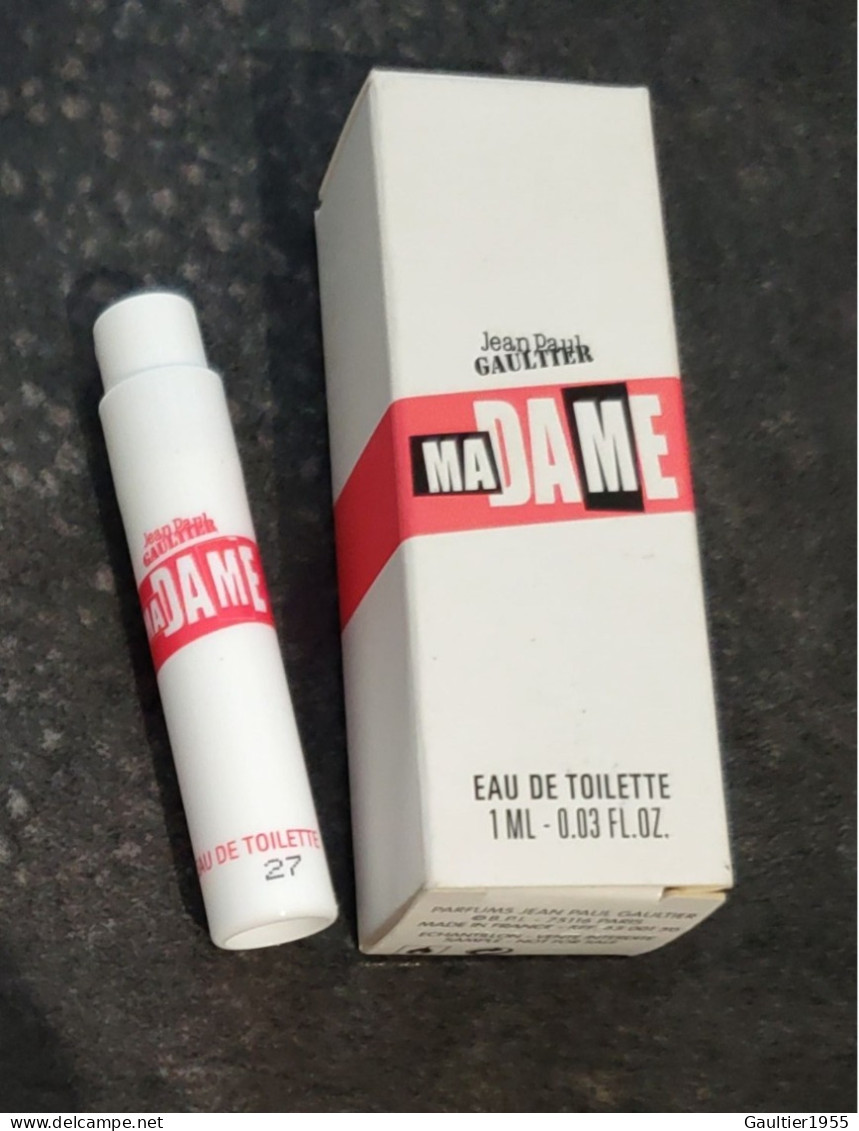 Echantillon Tigette - Perfume Sample - Madame De Jean Paul Gaultier - Perfume Samples (testers)