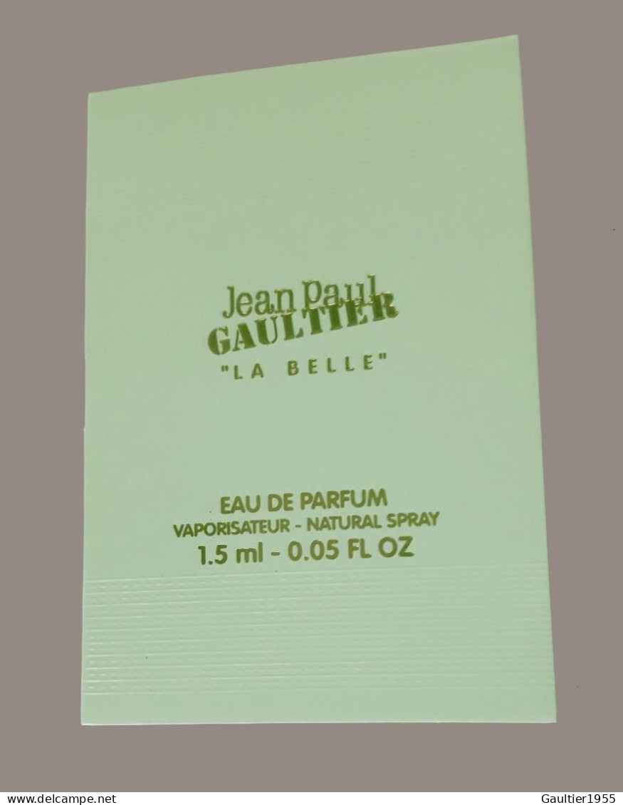 Echantillon Tigette - Perfume Sample - La Belle De Jean Paul Gaultier - Campioncini Di Profumo (testers)