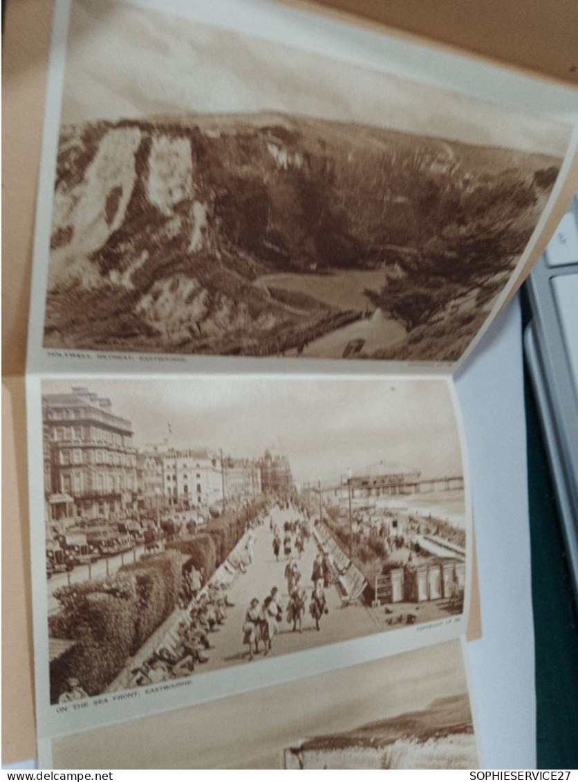 491 //  SOUVENIR LETTER CARD "EASTBOURNE"  / DEPLIANT DE 8 PHOTOS - Europa