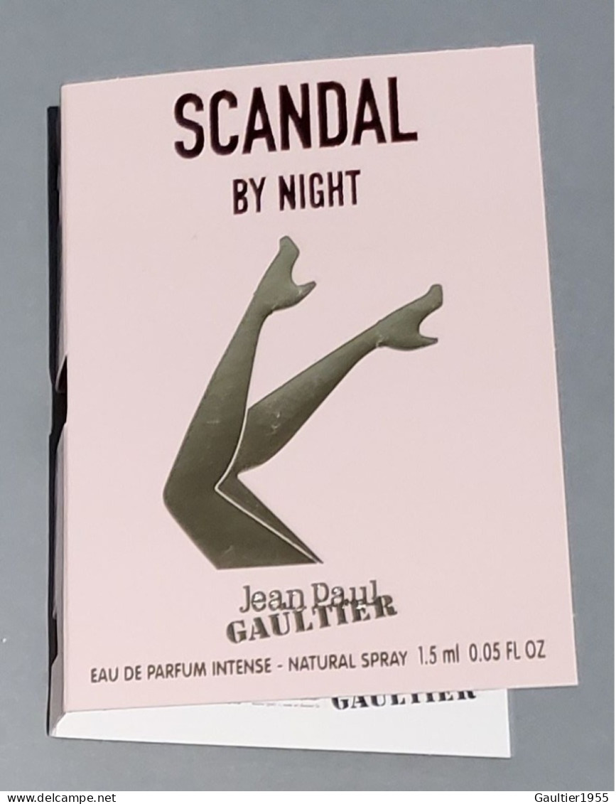 Echantillon Tigette - Perfume Sample  - Scandal By Night De Jean Paul Gaultier - Parfums - Stalen