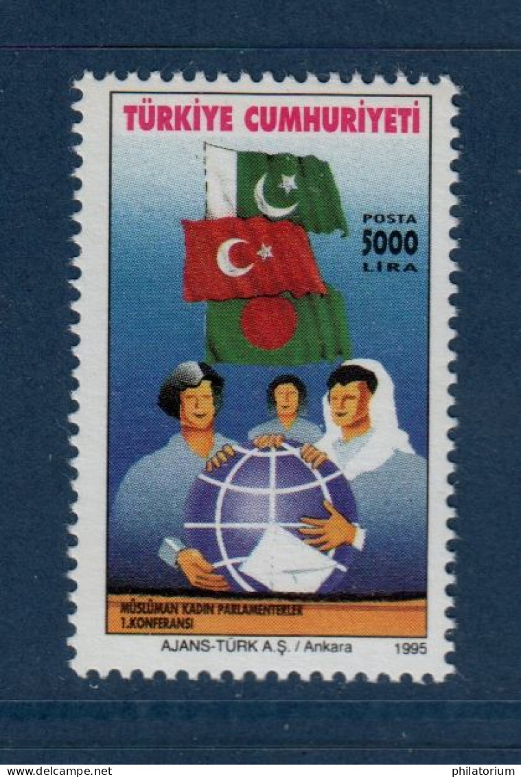 Turquie, Yv 2804, Mi 3056, **, - Nuevos