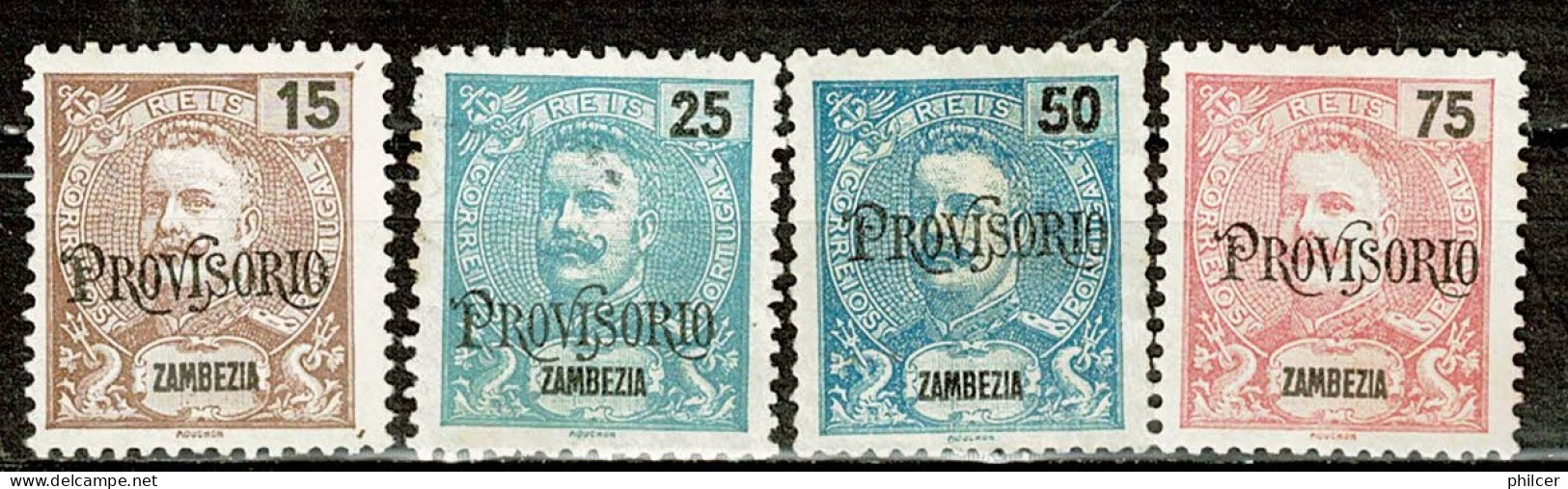 Zambézia, 1903, # 42/5, MNG And Used - Zambeze