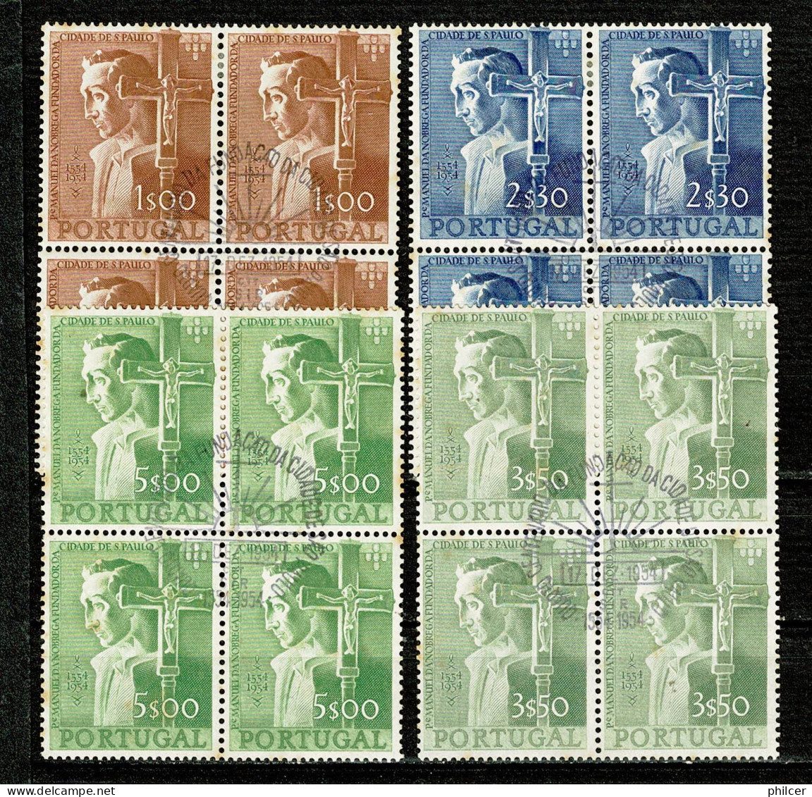 Portugal, 1954, # 802/5, Used - Used Stamps