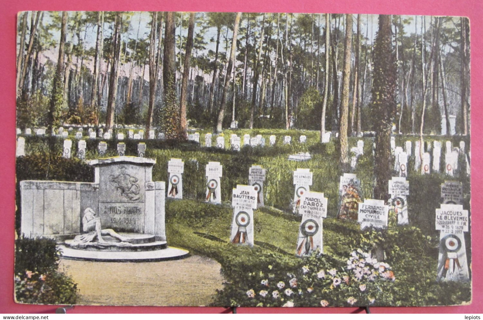 Allemagne - Ehrenfriedhof Mit Französischem Denkmal Der Im Lager Griesheim Bei Darmstadt - Griesheim