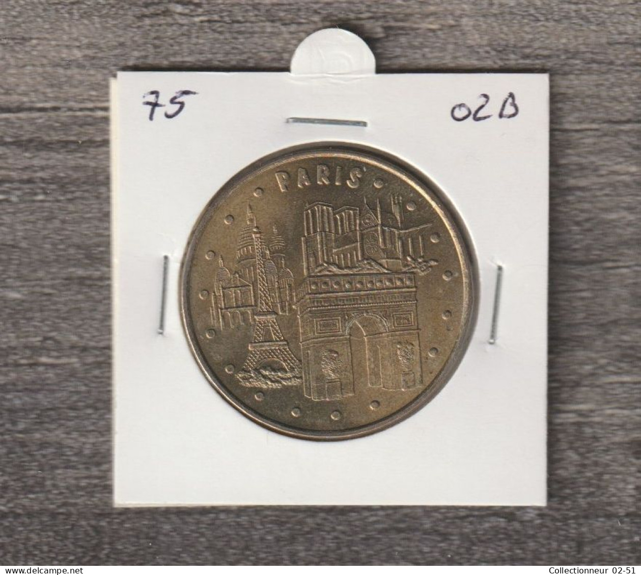 Monnaie De Paris : Les 4 Monuments Paris - 2002 - 2002
