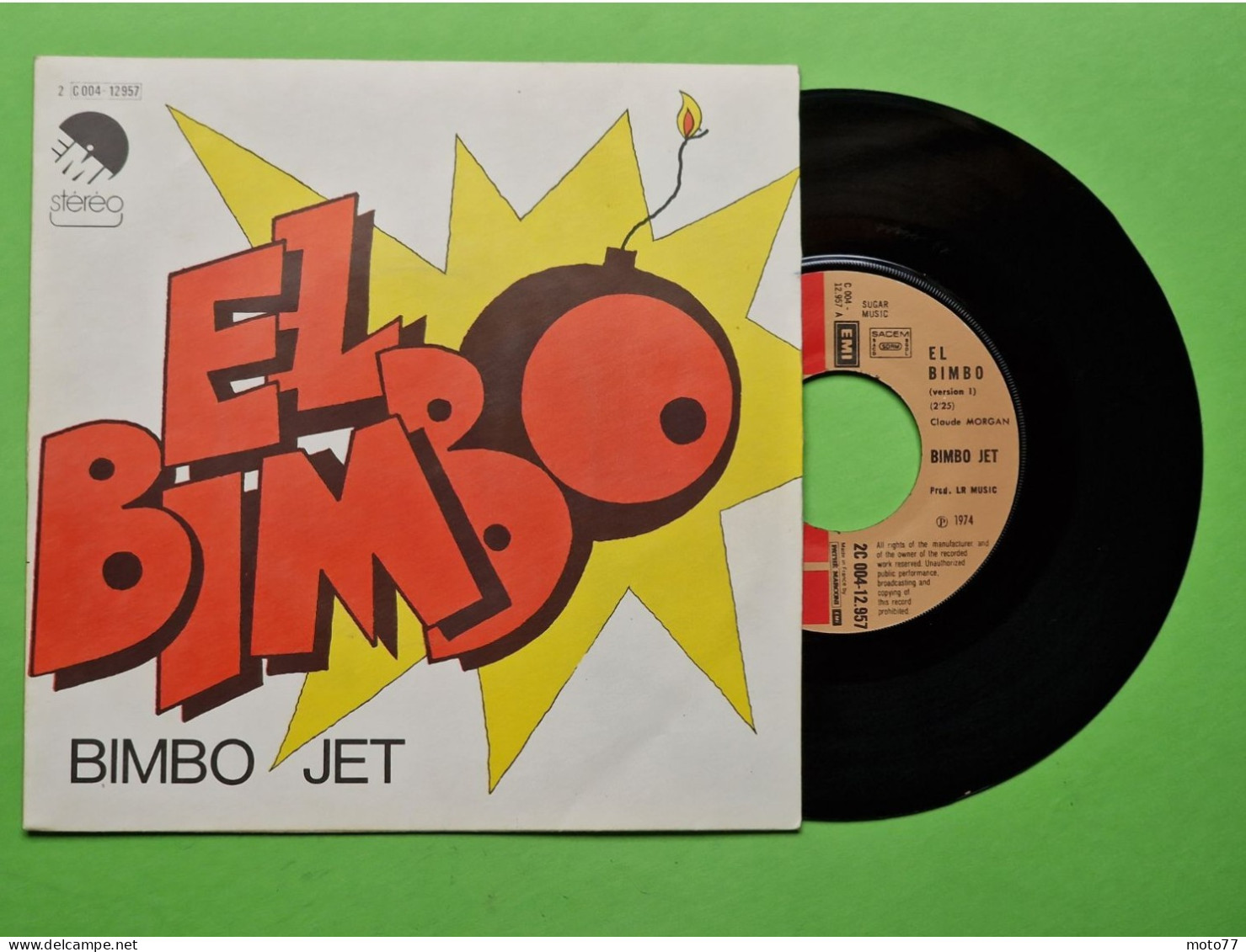 37/ Disque Vinyle 45 Tours - BIMBO JET El Bimbo - Très Bon Etat - 1974 - Soul - R&B