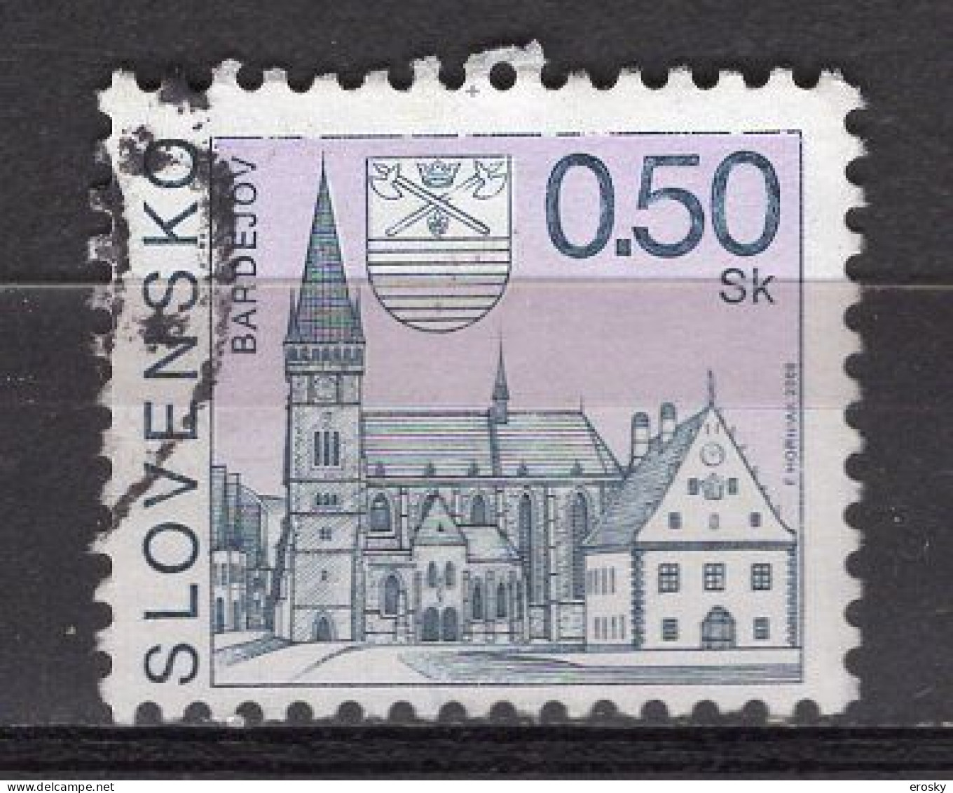 S7521 - SLOVAQUIE Yv N°316 - Gebraucht