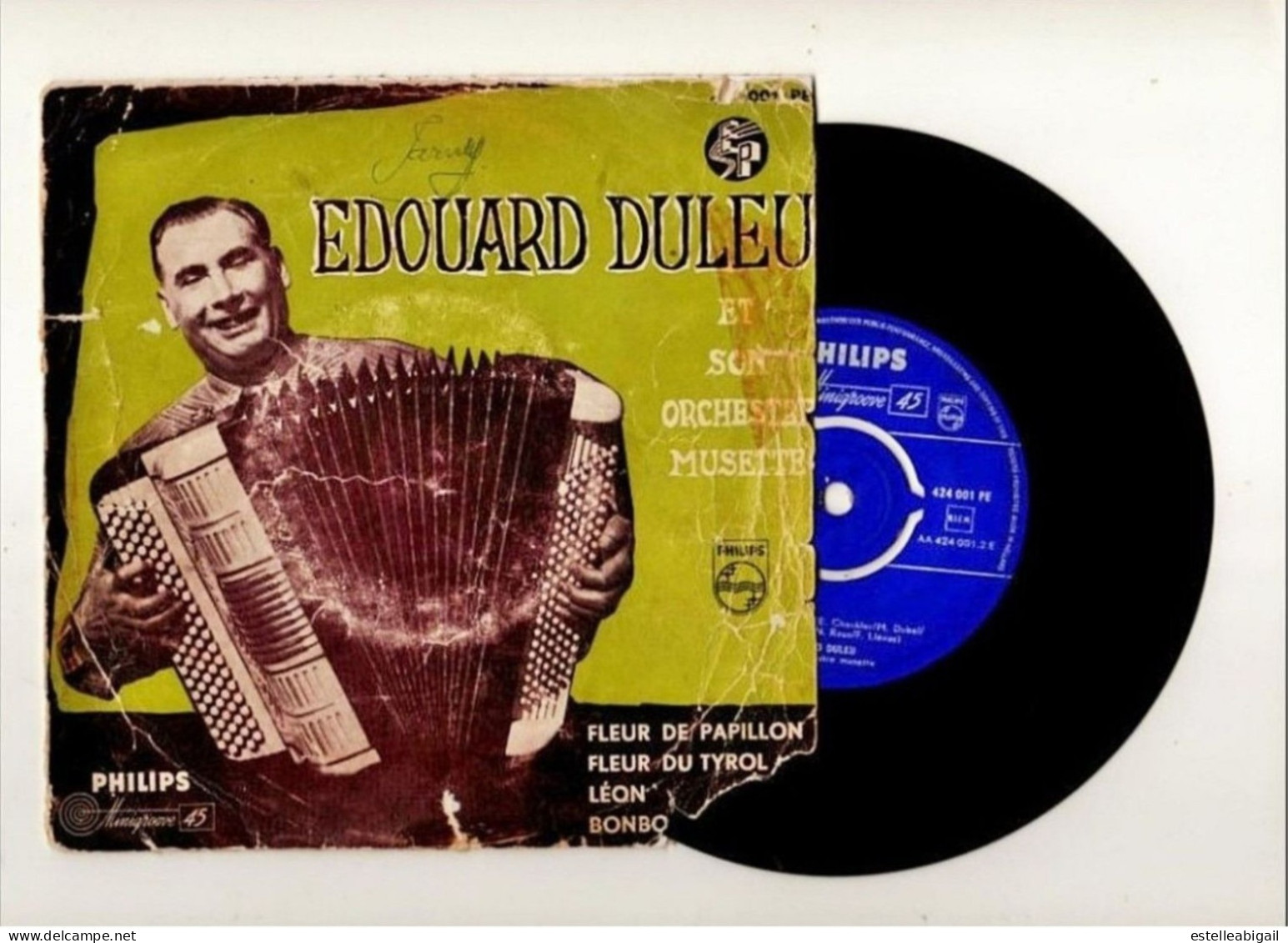 45T  Edouard Duleu - Musicals