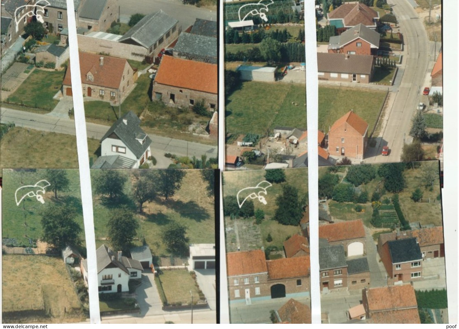 Jesseren ( Borgloon ) : 8 Luchtfoto's ( Jesserenstraat ) - Borgloon