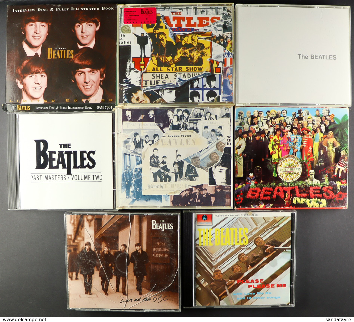 THE BEATLES COLLECTABLES. Includes CDs (Anthology I And II, Sgt Pepper, Etc), DVDs (Yellow Submarine And Anthology Box S - Other & Unclassified