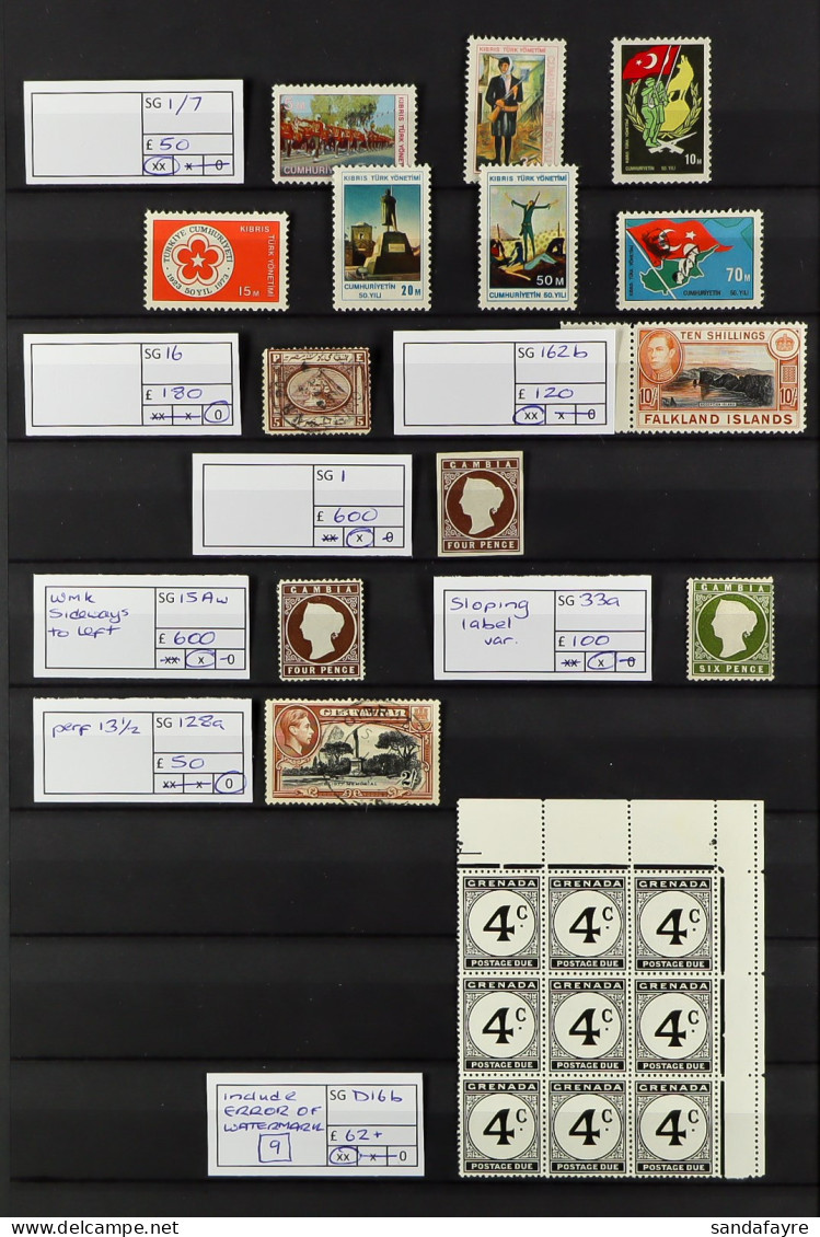 LARGE HOLDING OF BETTER SETS AND ITEMS. A Powerful Accumulation Of Sets, High / Top Values, Stamps With Varieties, Proof - Sonstige & Ohne Zuordnung