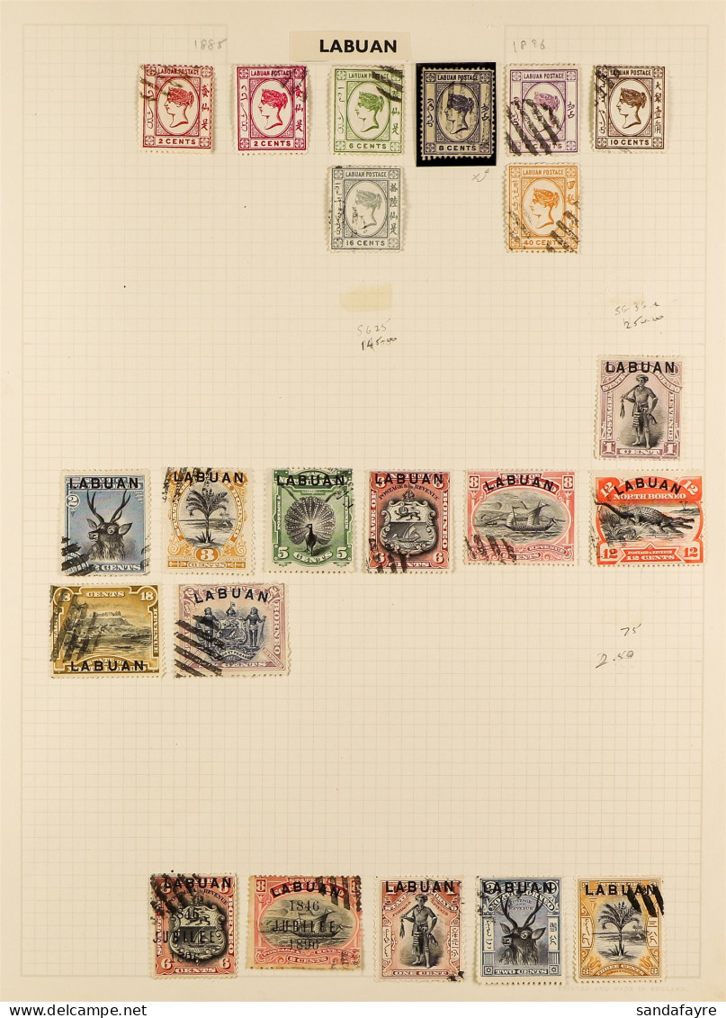 COMMONWEALTH 'K' TO 'Z' COLLECTION Of 19th Century To Early 1950's Mint & Used Stamps In Two Albums, From K.U.T., Kuwait - Sonstige & Ohne Zuordnung