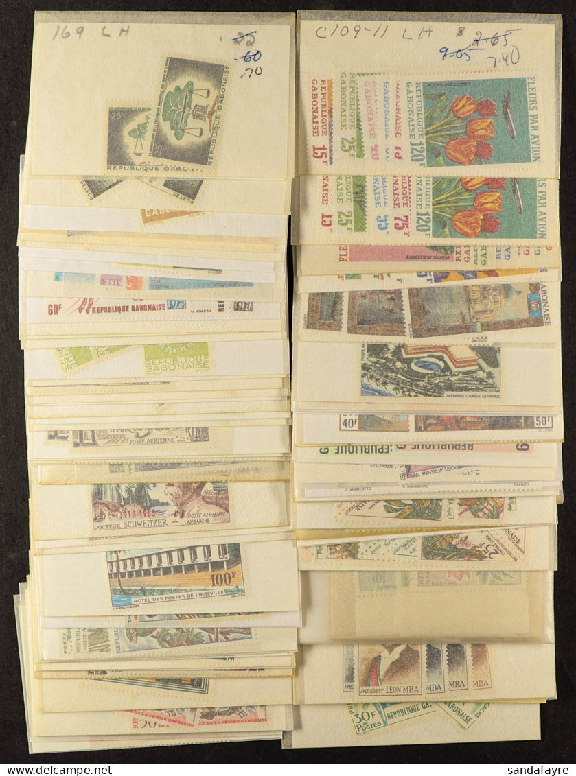 AFRICAN COUNTRIES MINT / NEVER HINGED MINT COLLECTION Of Mostly 1960's-1980's Issues Sorted Into Glassine Packets, From  - Autres & Non Classés