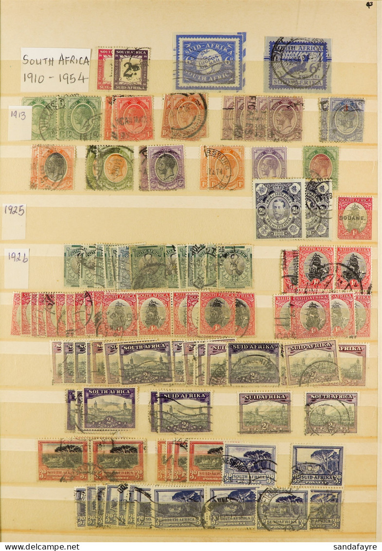 BRITISH AFRICA Mint / Never Hinged Mint & Used Stamps In A Box File, Ascension, St Helena, Seychelles, South Africa And  - Other & Unclassified