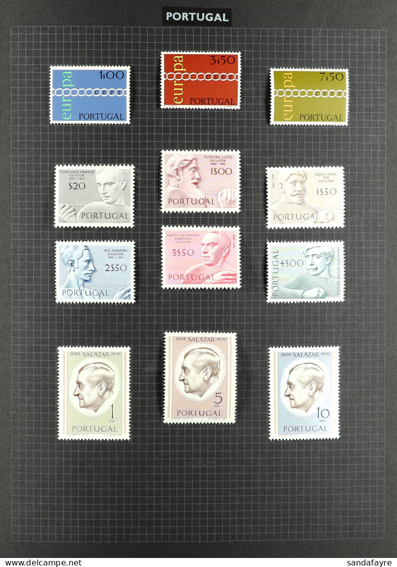 WORLD CHIEFLY MINT COLLECTION IN 3 ALBUMS Of 1920's-1980's Issues From Argentina To Yugoslavia (3000+ Stamps) - Sonstige & Ohne Zuordnung
