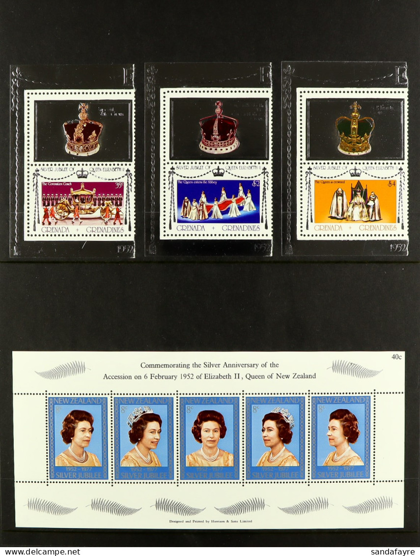 ROYALTY COMMONWEALTH COLLECTIONS CAT Â£1500+. 1953 Coronation, 1965 Churchill, 1972 25th Wedding Anniversary, 1973 Royal - Andere & Zonder Classificatie