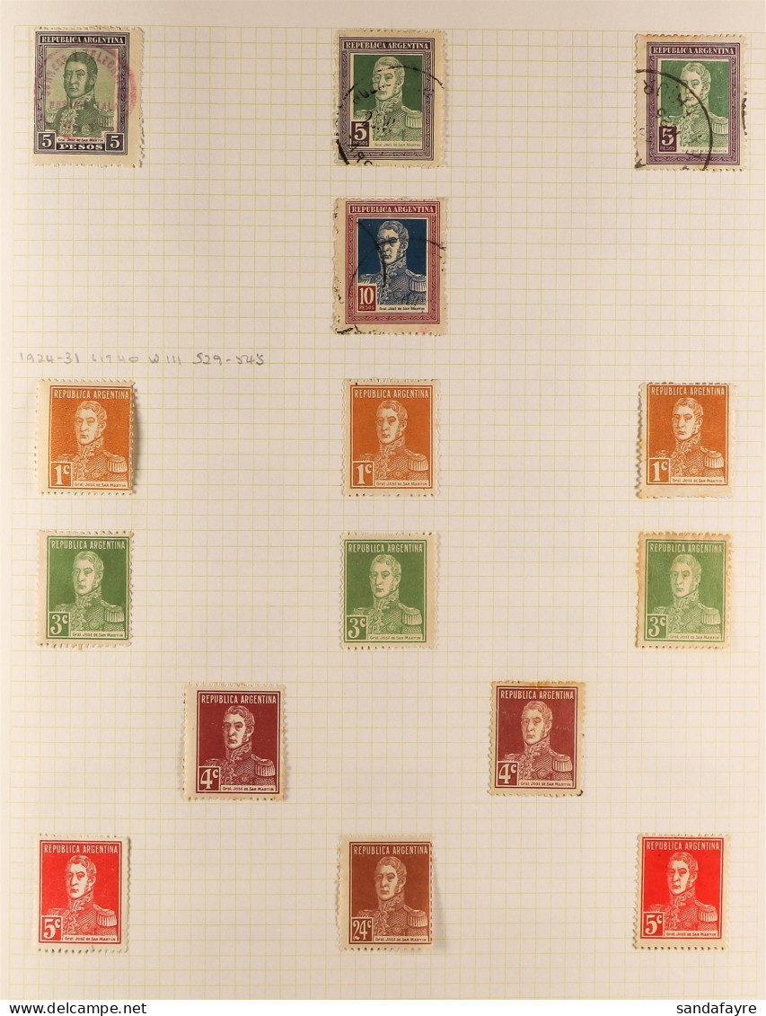1921 - 1967 COLLECTION Of Mint & Used Stamps In 2 Spring-back Albums With Duplication, Sets, Perf & Imperf Miniature She - Sonstige & Ohne Zuordnung