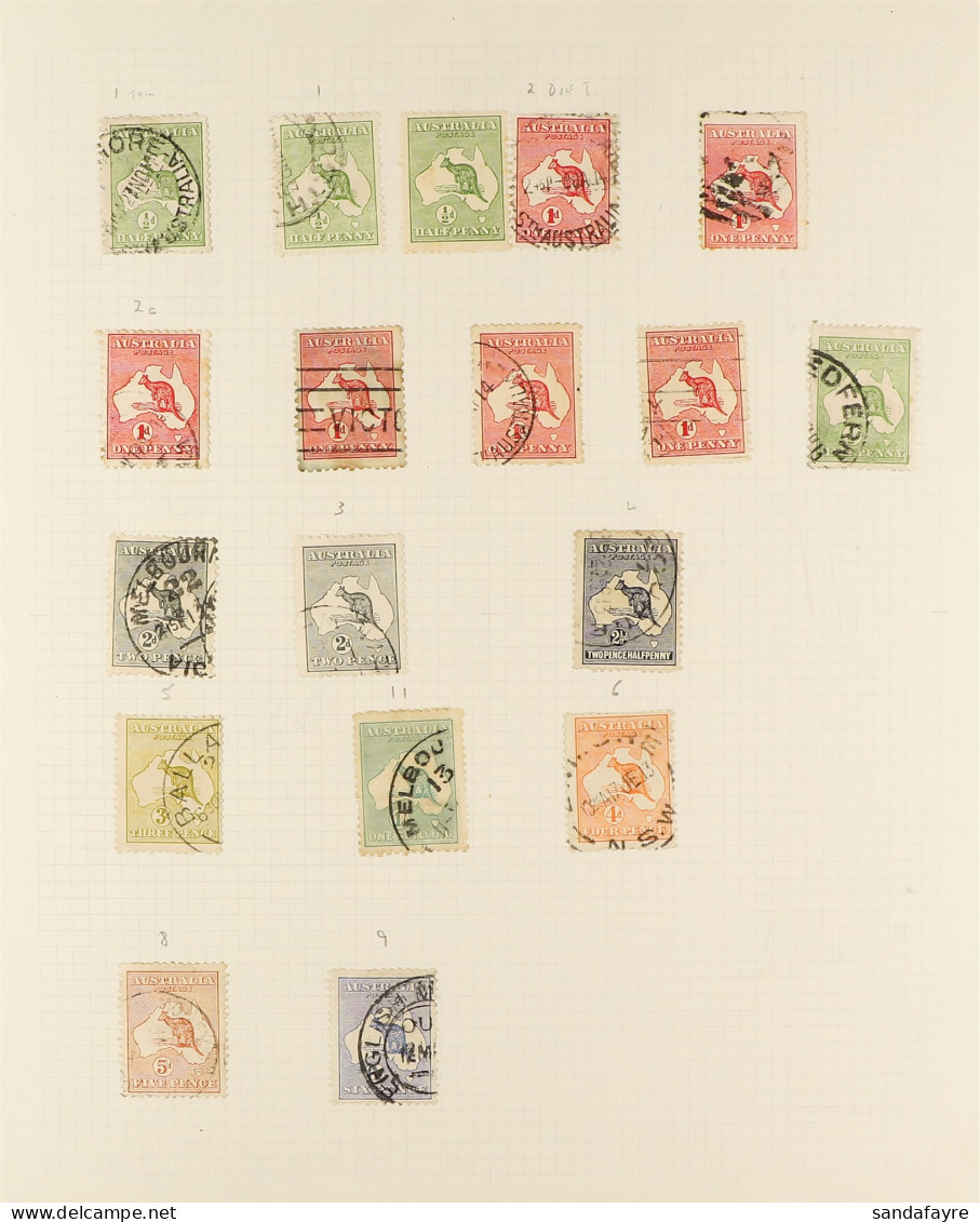 1913 - 2010's COLLECTION Of Chiefly Used Stamps In Two Thick Albums, Roos To 5s & 10s Used, KGV Heads To 1s4d, 1937-49 R - Autres & Non Classés