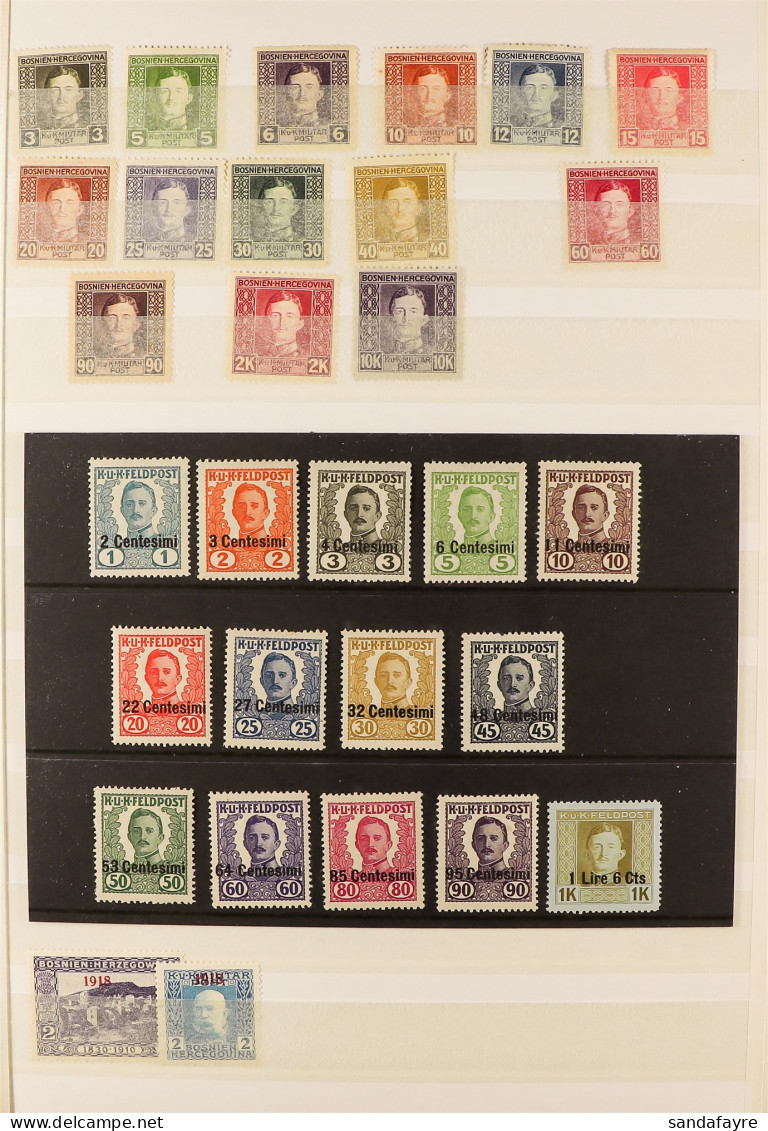 BALANCE OF SPECIALIZED COLLECTION In An Album Of 1870 - 1950's Mint & Used Stamps, Particularly Strong In The 'back Of T - Andere & Zonder Classificatie