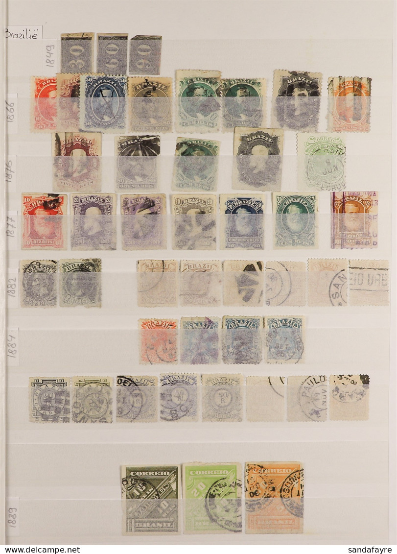 1849 - 2015 EXTENSIVE COLLECTION Of Mint & Used Stamps In A Stock Book (1500+ Stamps) - Andere & Zonder Classificatie