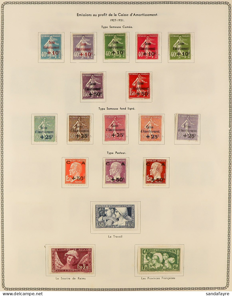 1867 - 1951 MINT COLLECTION. Largely Complete For The Basic Stamps From 1923 With Many Better. Includes 1927-31 Sinking  - Autres & Non Classés