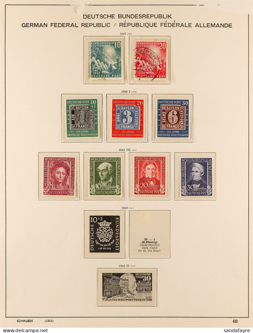 1949 - 1960 COLLECTION Of Mint, Never Hinged Mint Or Fine Used Incl. 1949 Parliament Set Used, 1949 Stamp Centenary Set  - Other & Unclassified