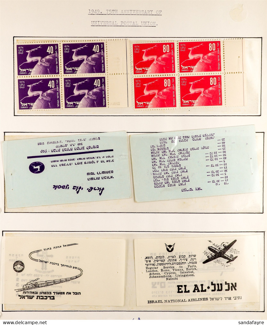 1948 - 1969 COLLECTION Of Mainly Never Hinged Mint Stamps In A Printed Album, Incl. 1948 New Year Set Without Tabs, 1949 - Andere & Zonder Classificatie