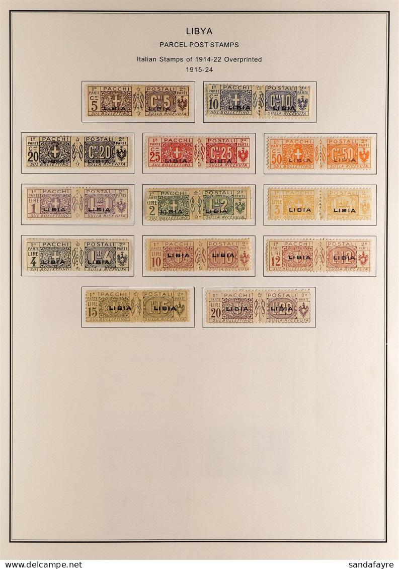 LIBYA 1915 - 1942 'BACK OF THE BOOK' MINT COLLECTION Includes The Express 1915-23 Complete Set (Sass 1/8), 1927-33 Compl - Sonstige & Ohne Zuordnung