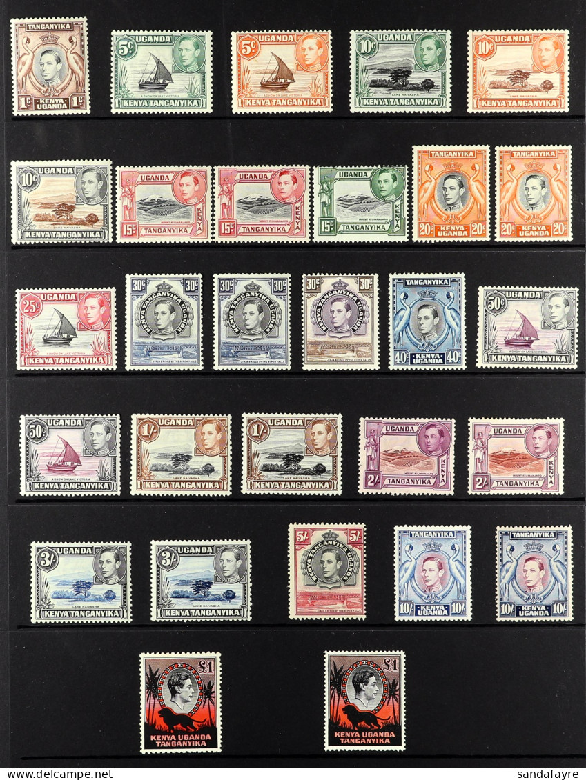 1938-54 PICTORIAL DEFINITIVES MINT Incl. A Complete Set Of All Values For The 1938 1st Printing To The Good Â£1 Perf 11Â - Vide