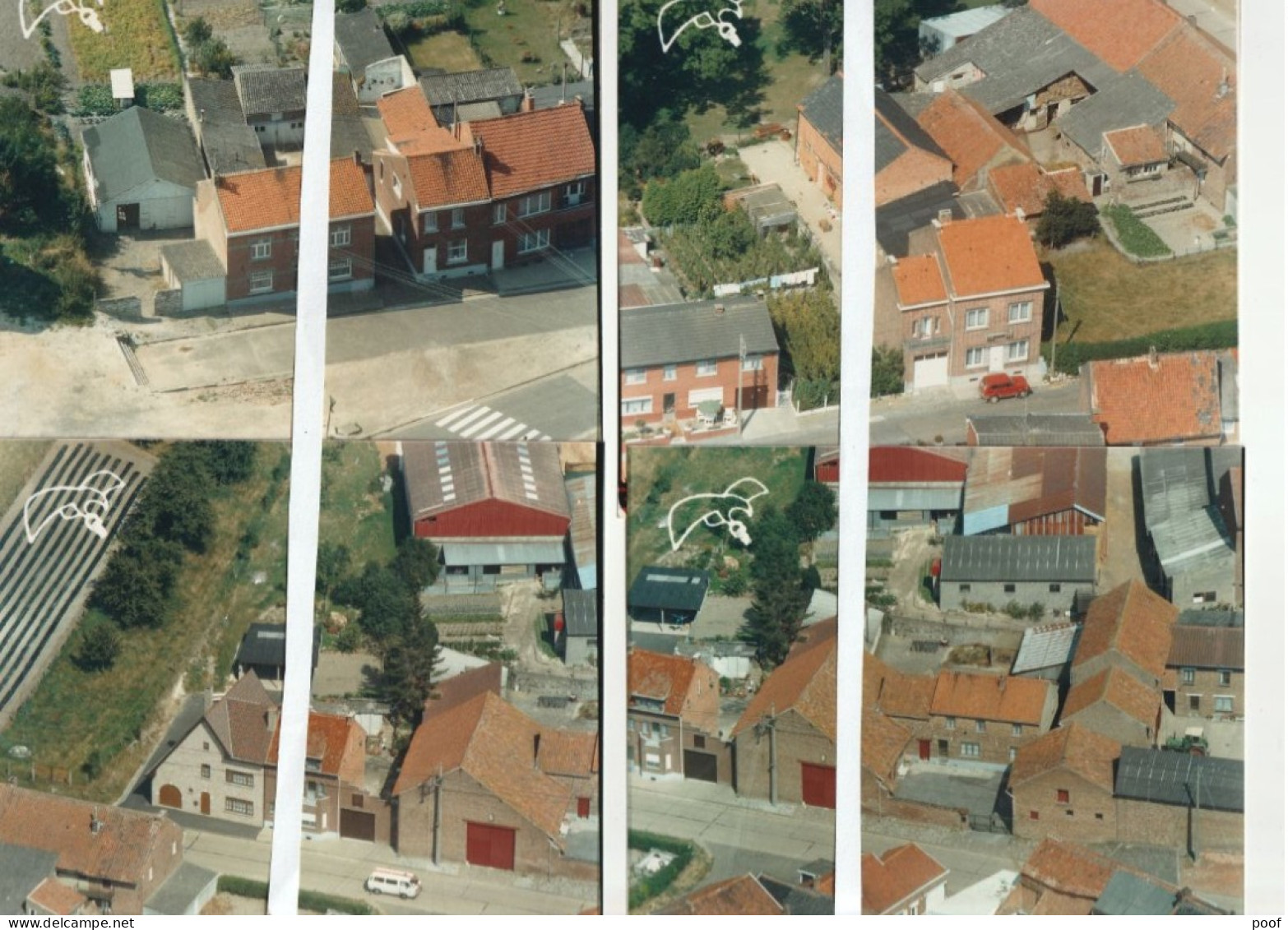 Veulen / Heers : 4 Luchtfoto's ( Diepestr. , Veulenstr. ) - Heers