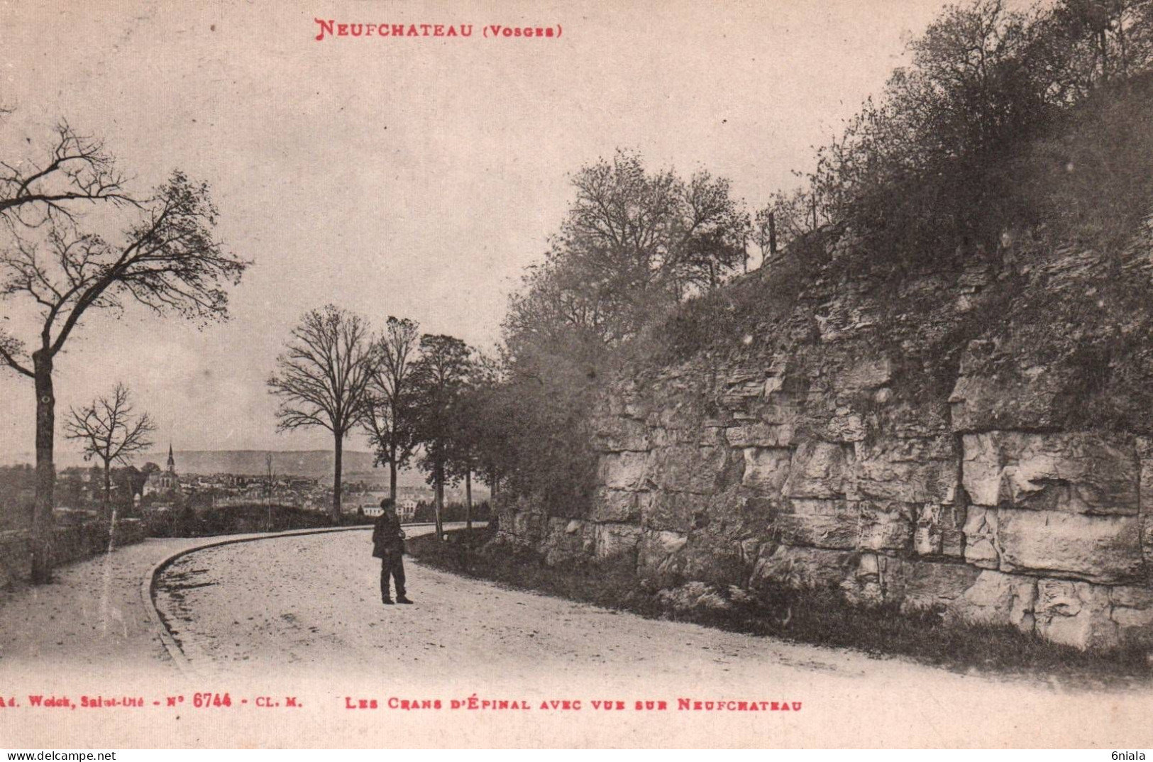 20541 NEUFCHATEAU  Les Crans D' Epinal Avec Vue Sur Epinal    ( 2 Scans) - Neufchateau