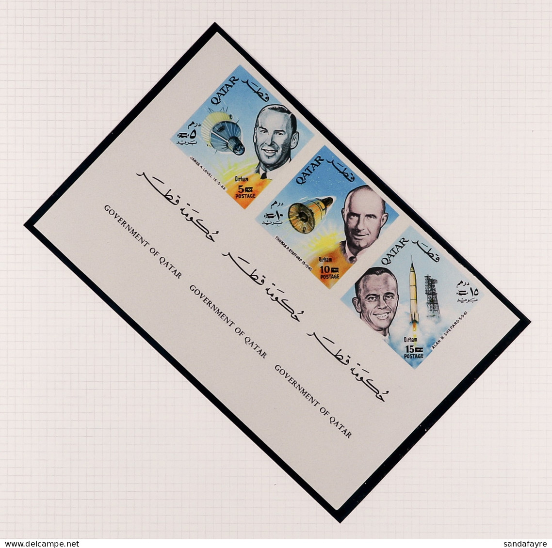 1965 - 1966 IMPERFORATES COLLECTION Of Never Hinged Mint Sets And Miniature Sheets, Michel Cat â‚¬885 (20 Items) - Qatar