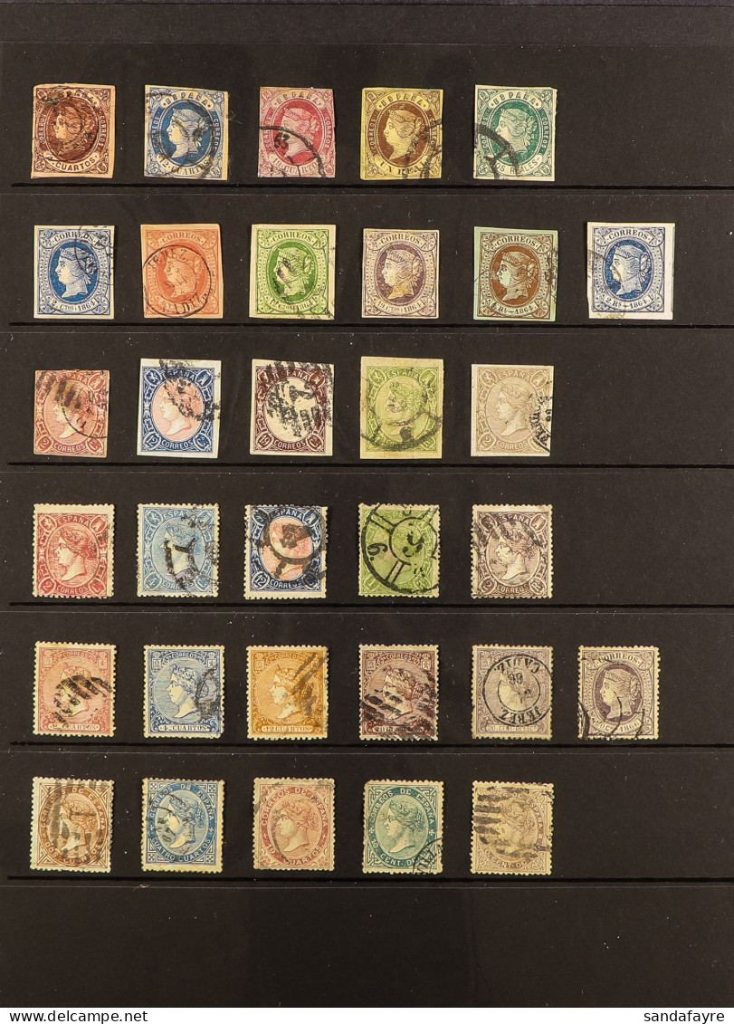 1862 - 1867 COLLECTION Of Used Stamps Including 1862 4c To 2r Incl 19c, 1864 Complete Set All With 4 Margins, 1865 Imper - Other & Unclassified