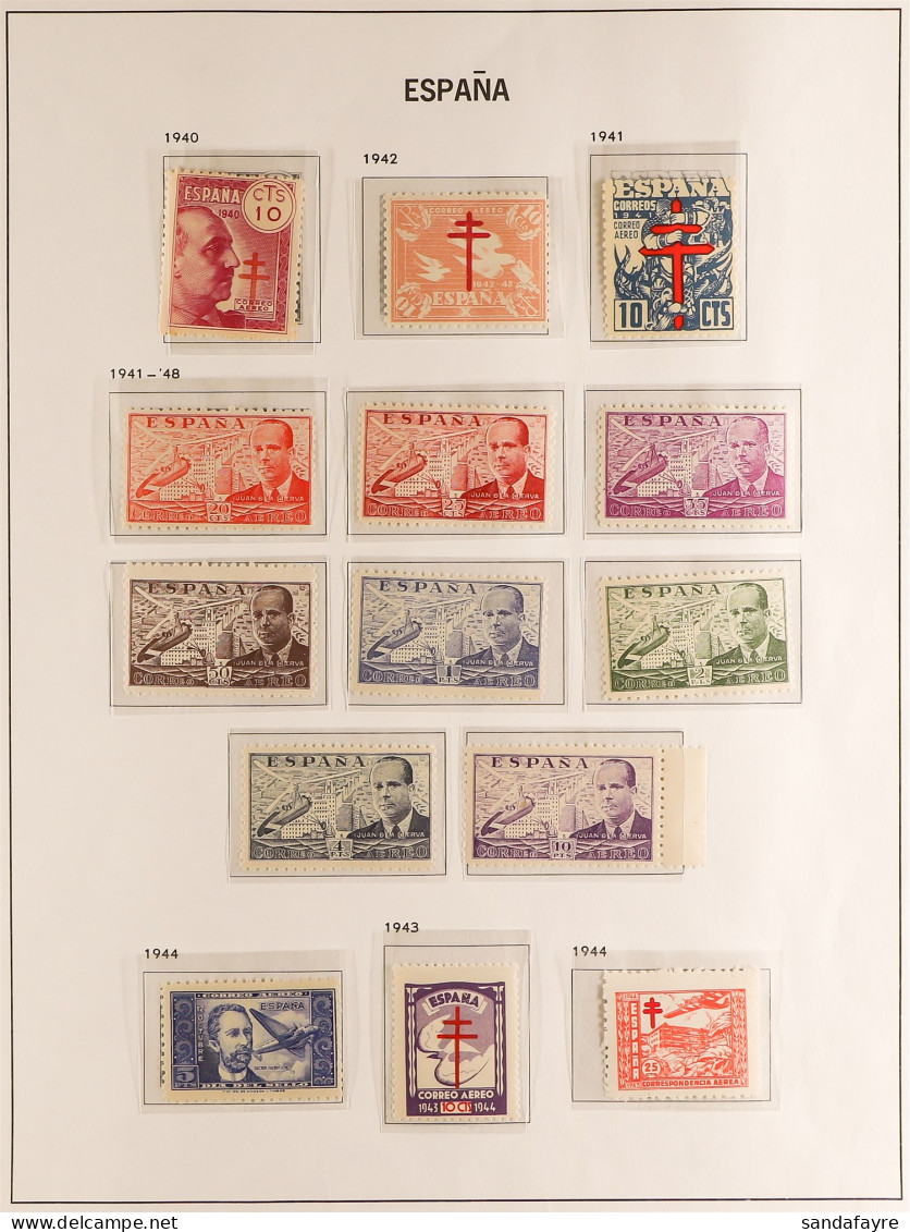 AIR STAMPS 1940-83 Mint Collection Incl. 1939 Set, 1940-47 Set NHM, 1944 5p Stamp Day NHM, 1945 10p Stamp Day,, 10p Mora - Andere & Zonder Classificatie