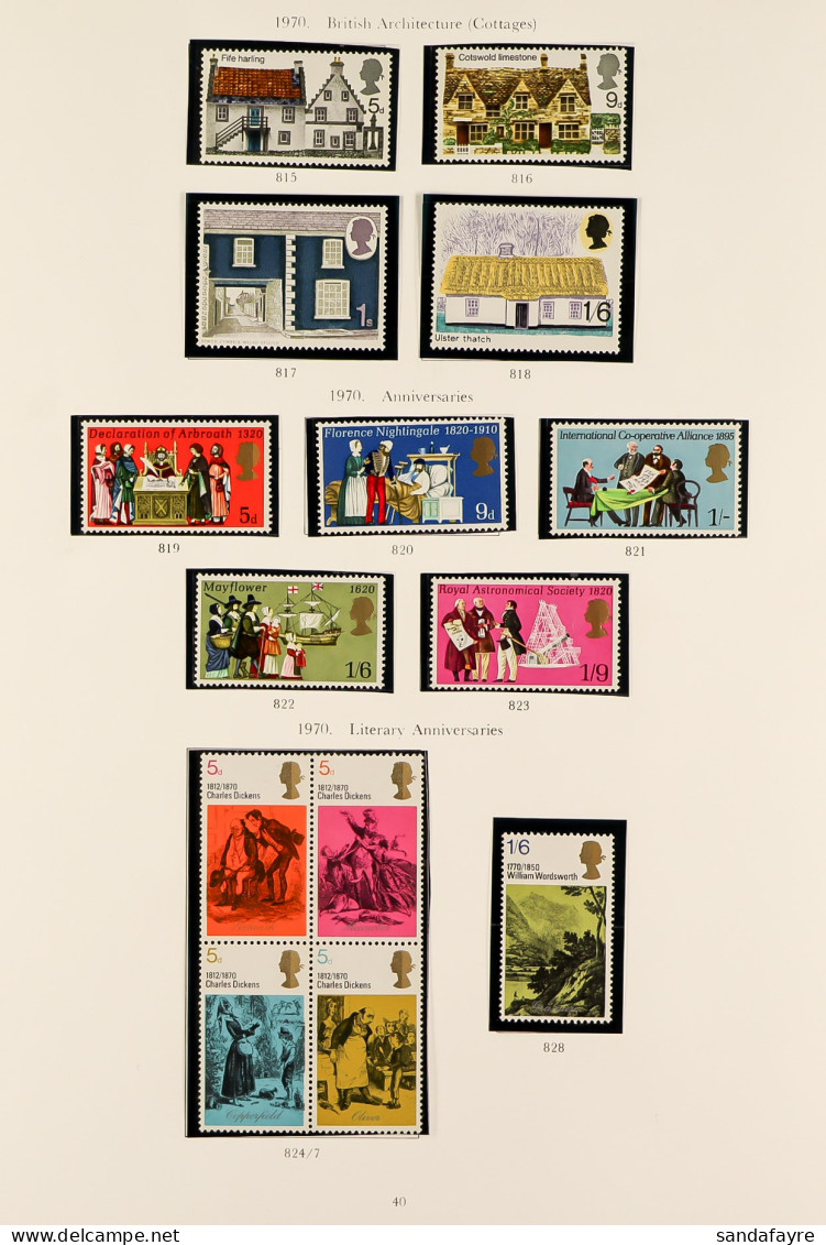 1953 - 2001 COMMEMORATIVE COLLECTION Of The Basic Sets Which Is Highly Complete. Never Hinged Mint And Housed In Three S - Andere & Zonder Classificatie