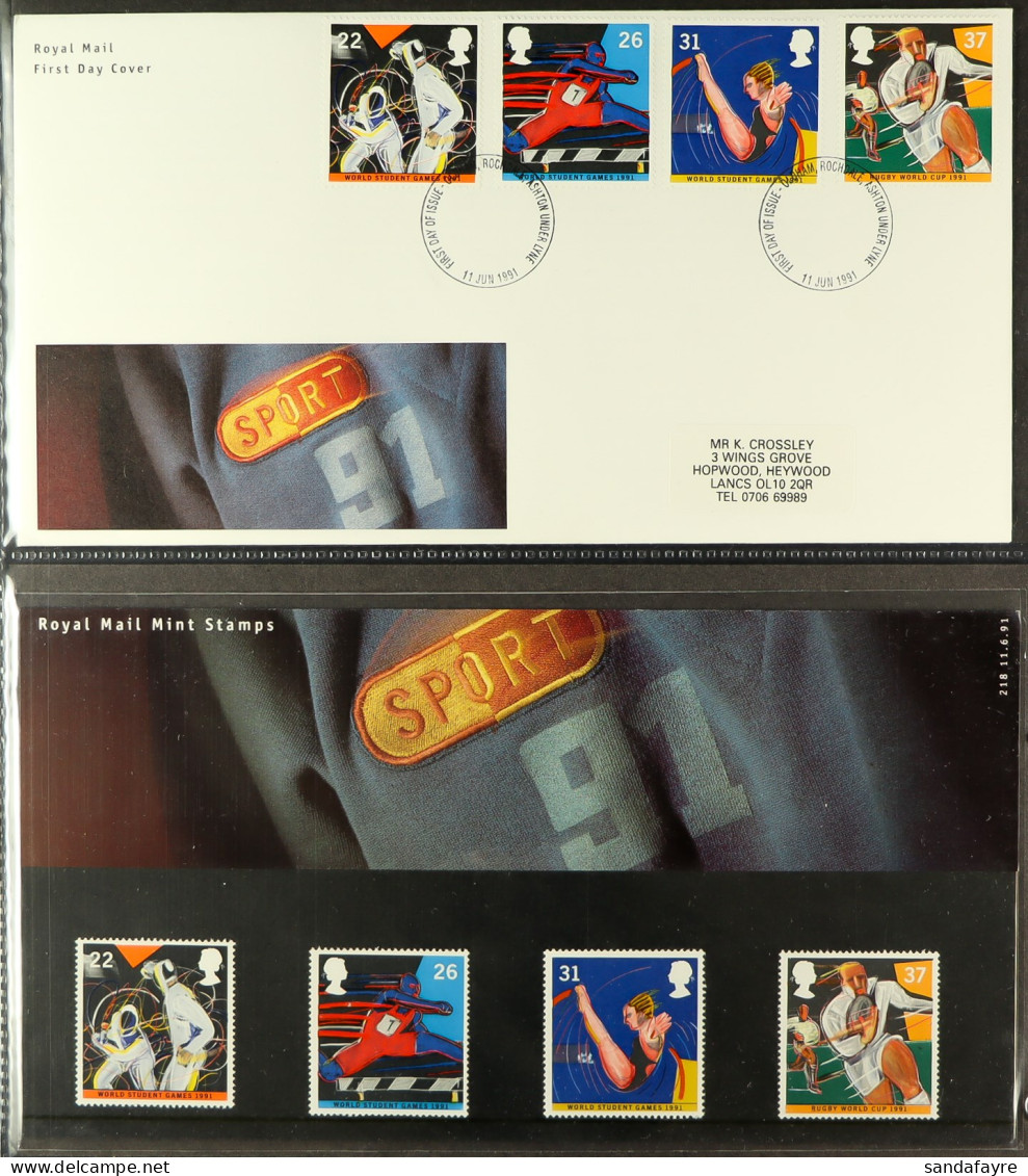 1960s  -1990s COLLECTIONS Comprising Of Approximately 430 First Day Covers, 250 PHQ Cards, And Presentation Packs (inclu - Andere & Zonder Classificatie