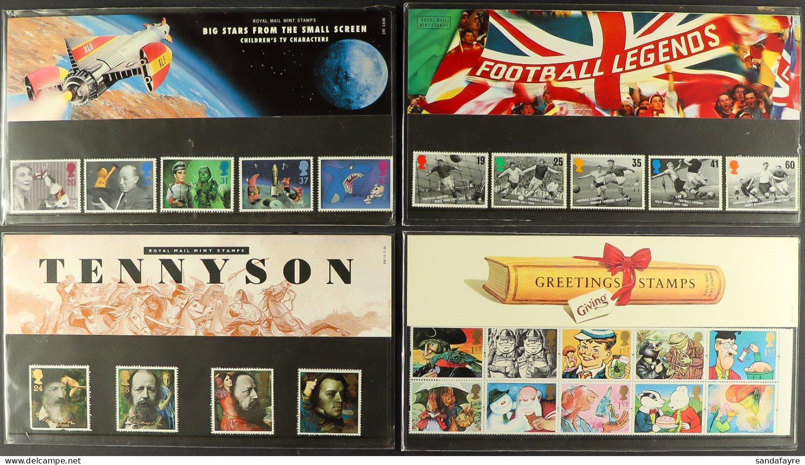 1970s - 1990s COMMEMORATIVE PRESENTATION PACKS In Albums And Loose. Also Includes A Few Commemorative Booklets And Minia - Andere & Zonder Classificatie