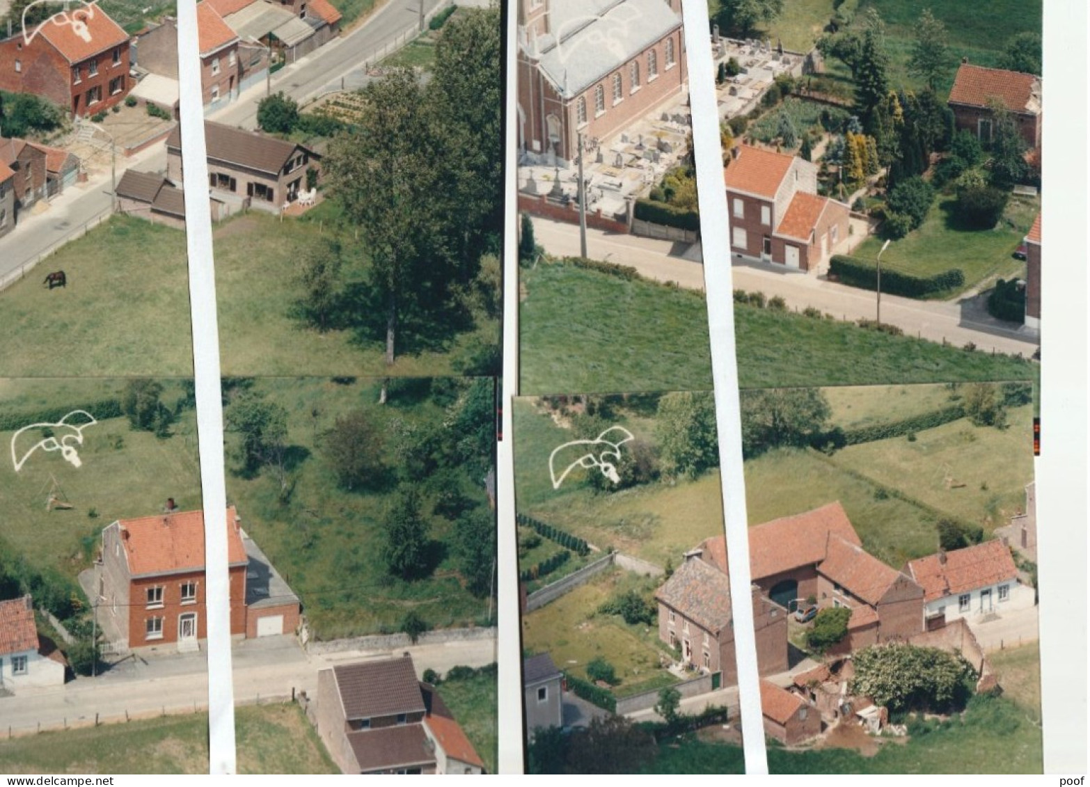 Oreye / Otrange :  : 4 Luchtfoto's ( Rue Des Combattants ) - Oreye