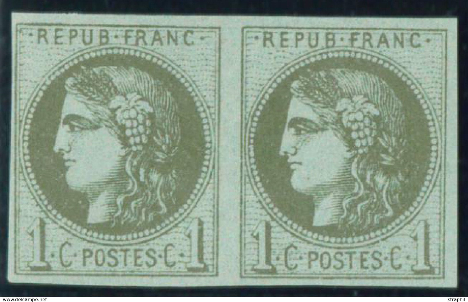 ** EMISSION DE BORDEAUX - 1870 Bordeaux Printing