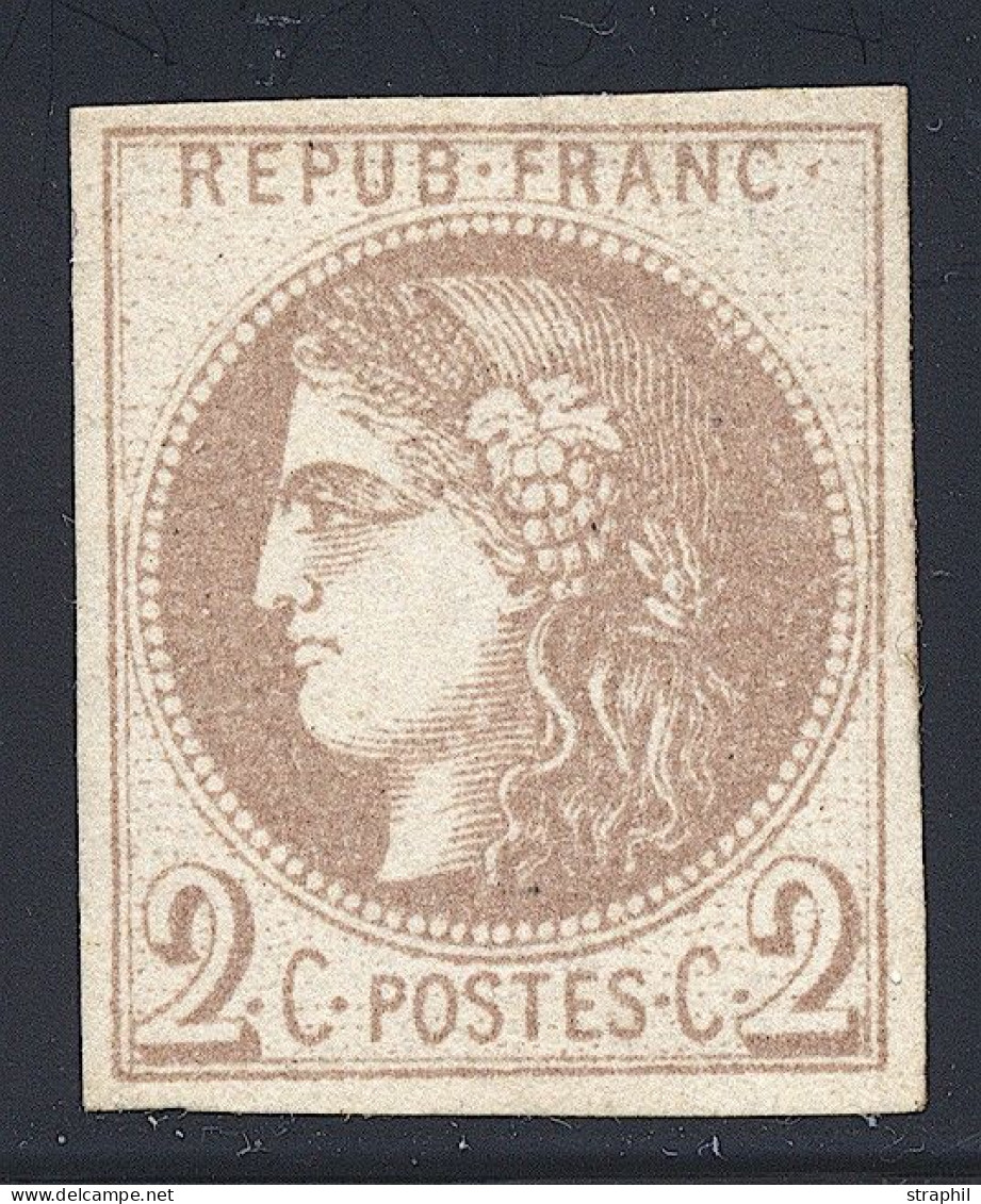 * EMISSION DE BORDEAUX - 1870 Bordeaux Printing