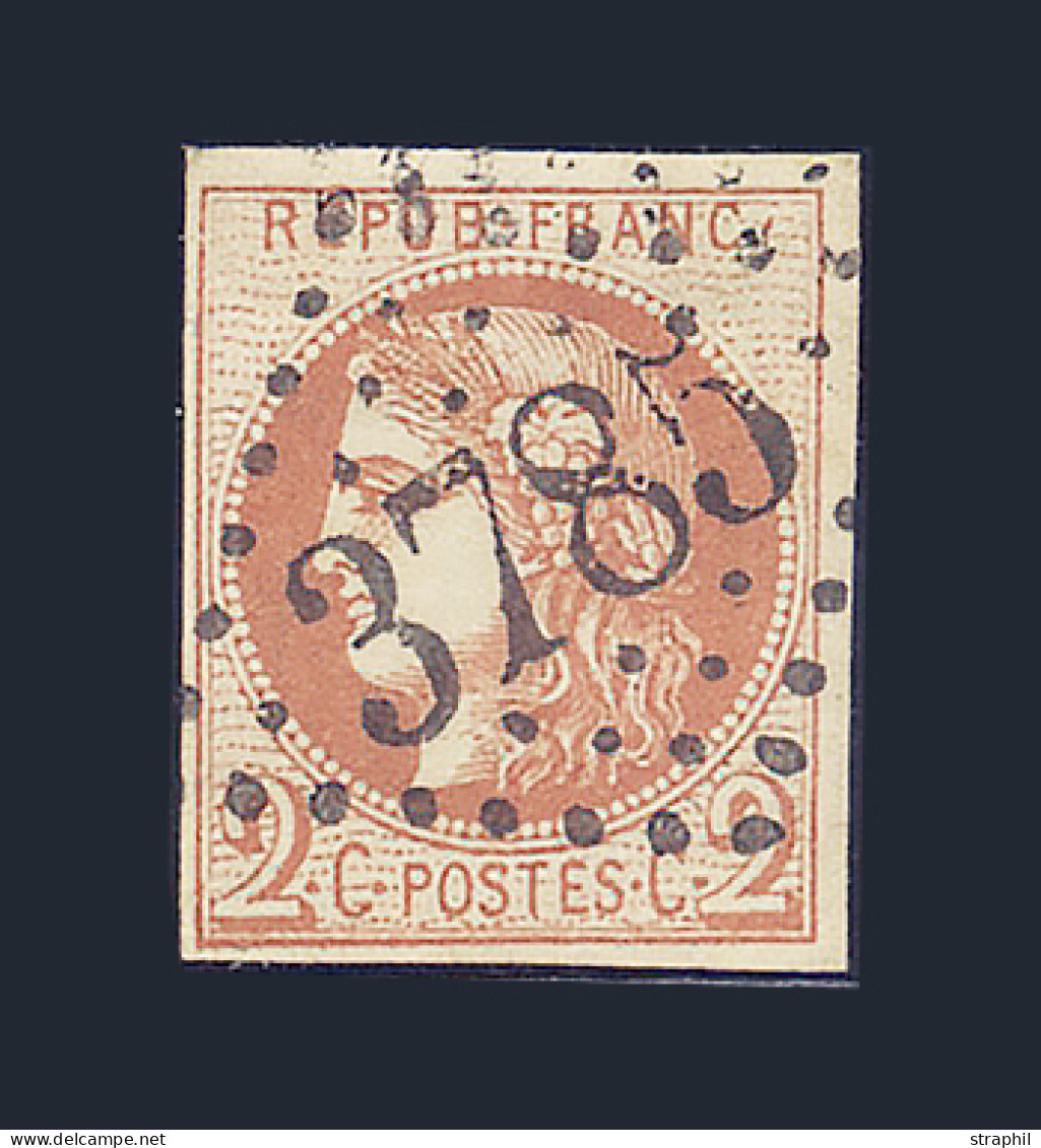 O EMISSION DE BORDEAUX - 1870 Bordeaux Printing