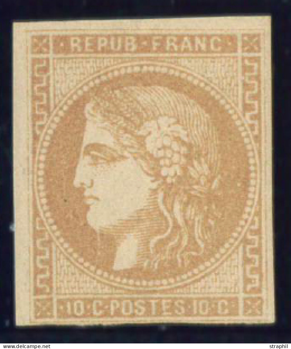 ** EMISSION DE BORDEAUX - 1870 Bordeaux Printing