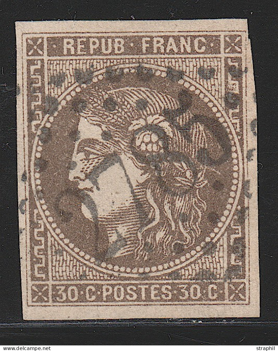 O EMISSION DE BORDEAUX - 1870 Bordeaux Printing