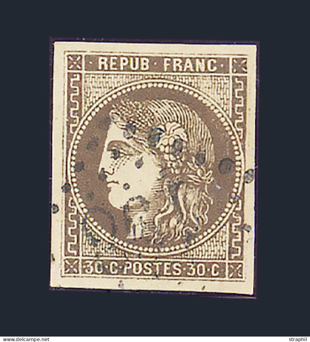 O EMISSION DE BORDEAUX - 1870 Bordeaux Printing