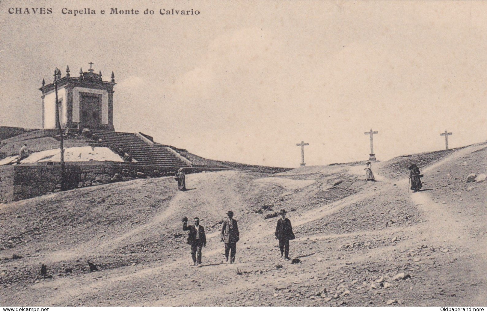 POSTCARD PORTUGAL - CHAVES - CAPELA - MONTE DO CALVÁRIO - Vila Real