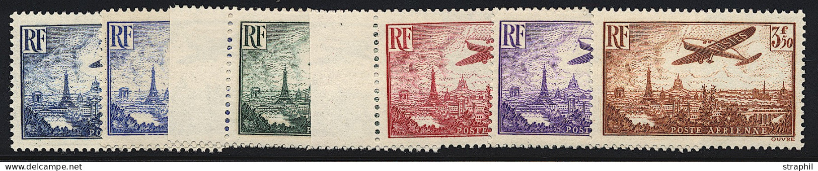 ** POSTE AERIENNE - 1927-1959 Mint/hinged